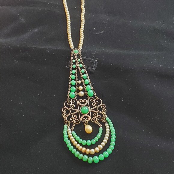 TRUE VINTAGE EDUARDIAN NECKLACE - Picture 2 of 3